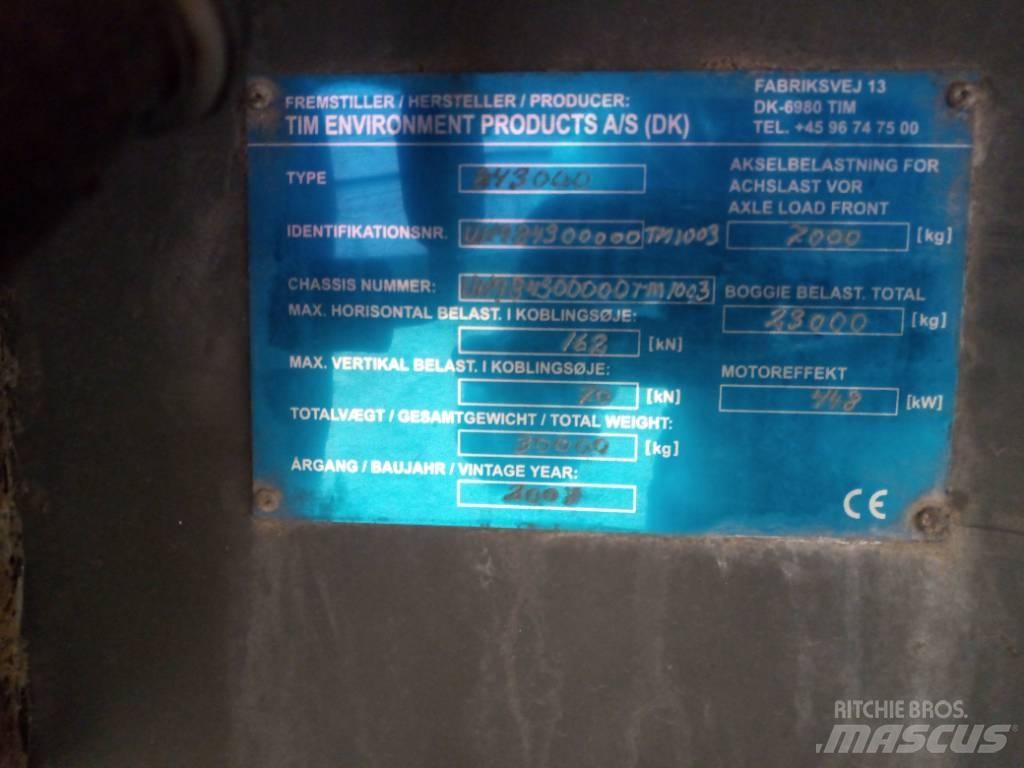 Tim 1600 xl Fliskuttere