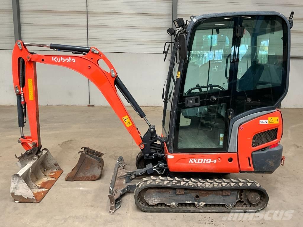 Kubota KX 019-4 Minigravere <7t
