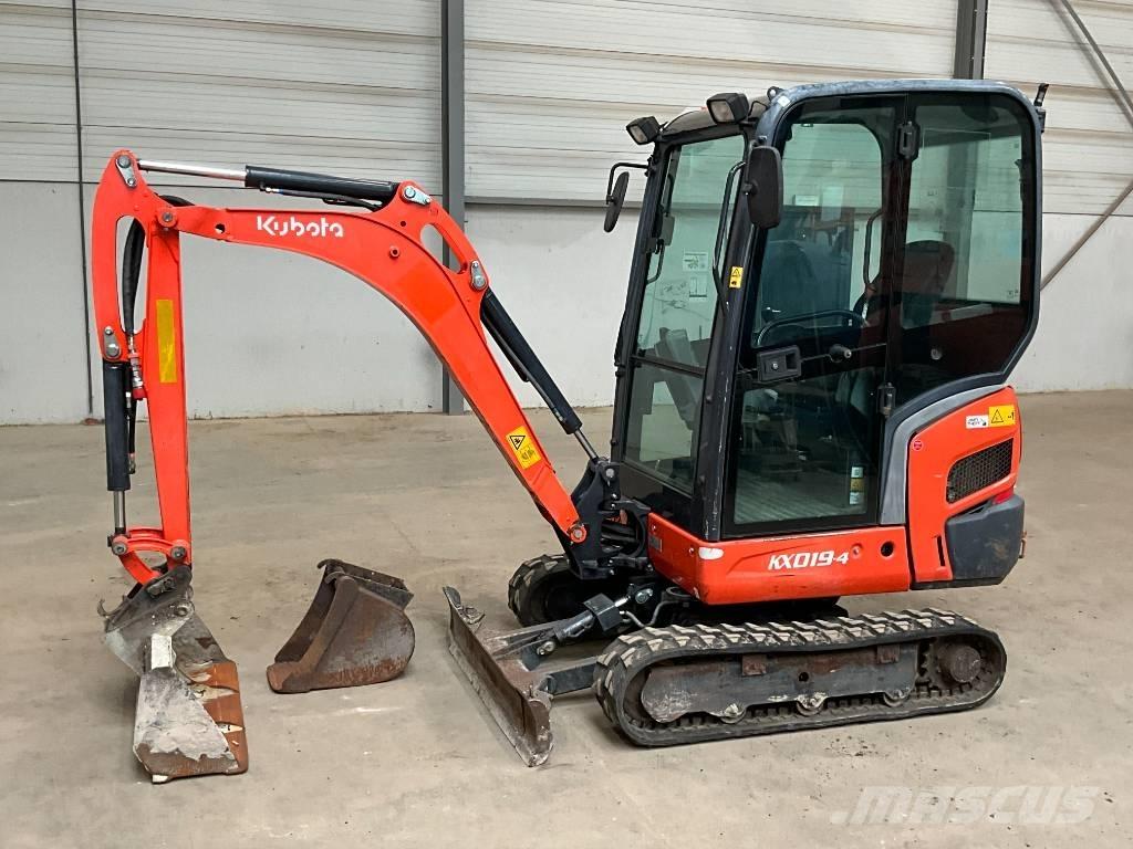Kubota KX 019-4 Minigravere <7t