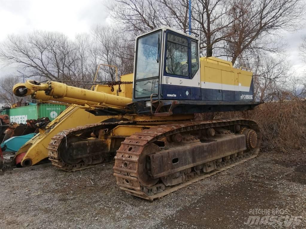 Komatsu PC 650 LC Beltegraver