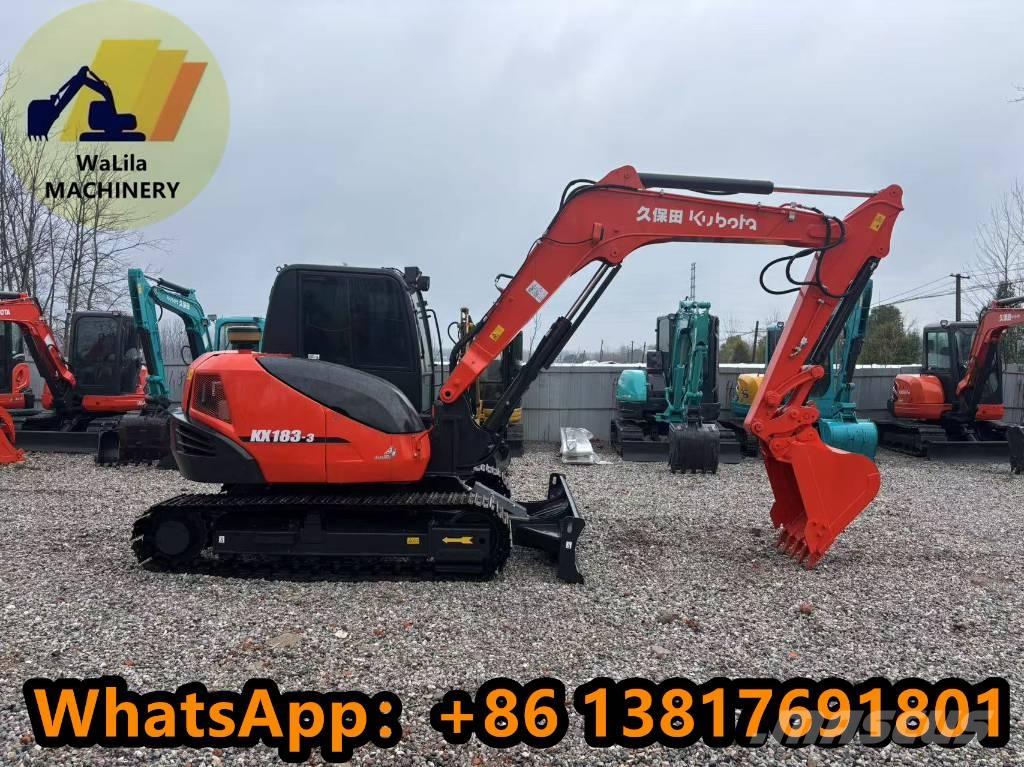 Kubota KX 183 Minigravere <7t