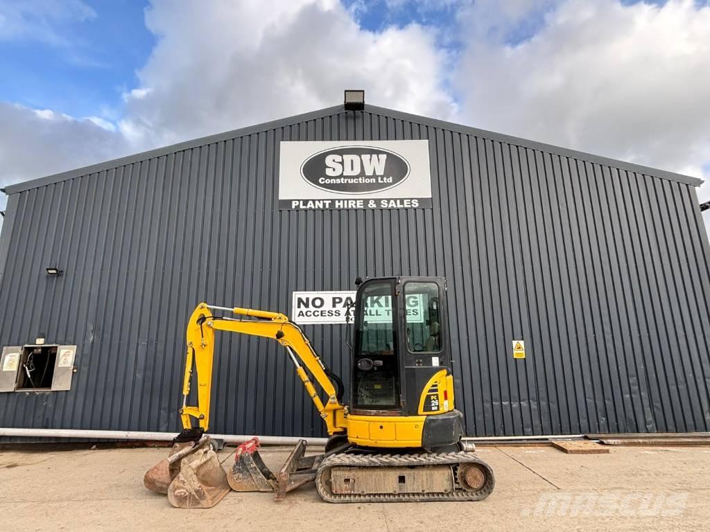 Komatsu PC 26 MR-3 Minigravere <7t