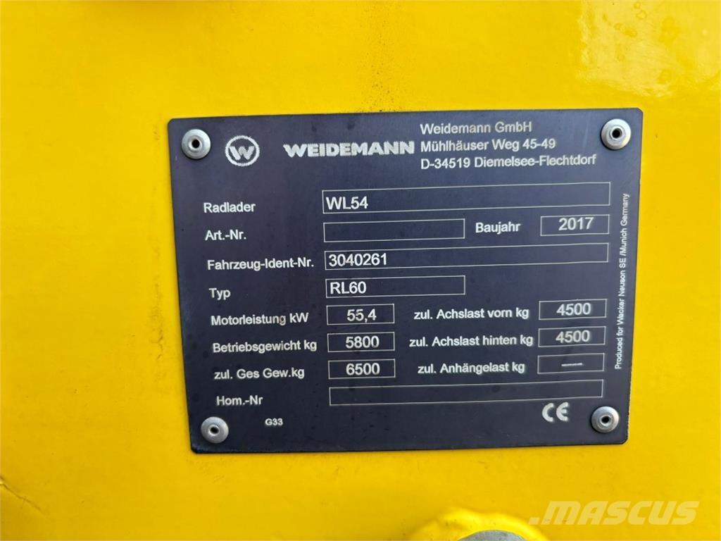 Wacker WL 54 Hjullastere