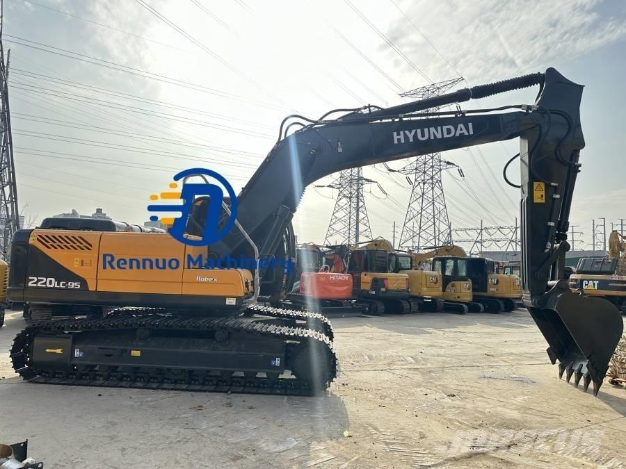 Hyundai R220LC-9S Beltegraver