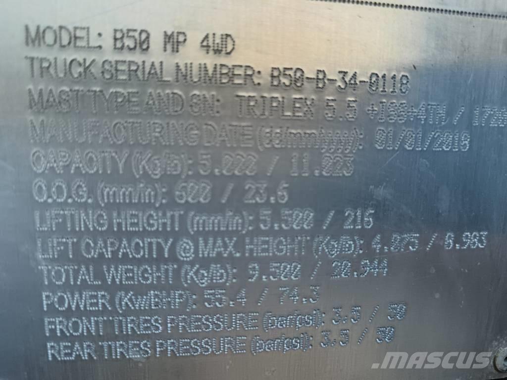 Bomaq B50 MP 4WD Diesel Trucker