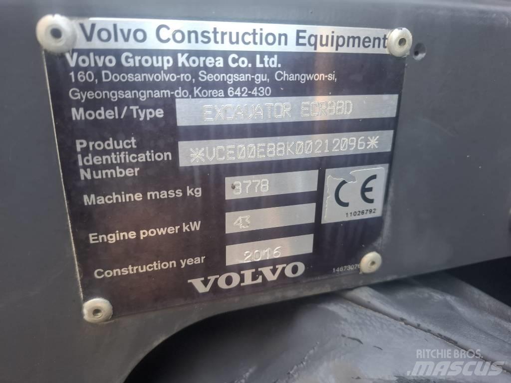 Volvo ECR 88 D Midigravere 7 - 12t