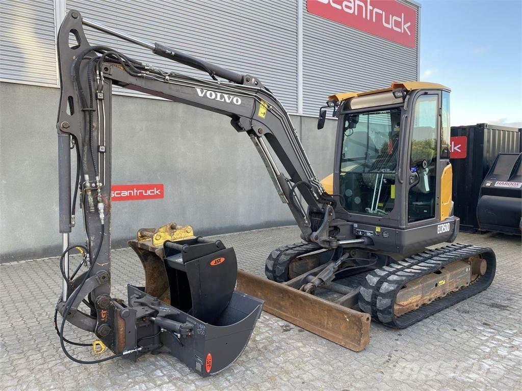 Volvo ECR50 Hjulgravere
