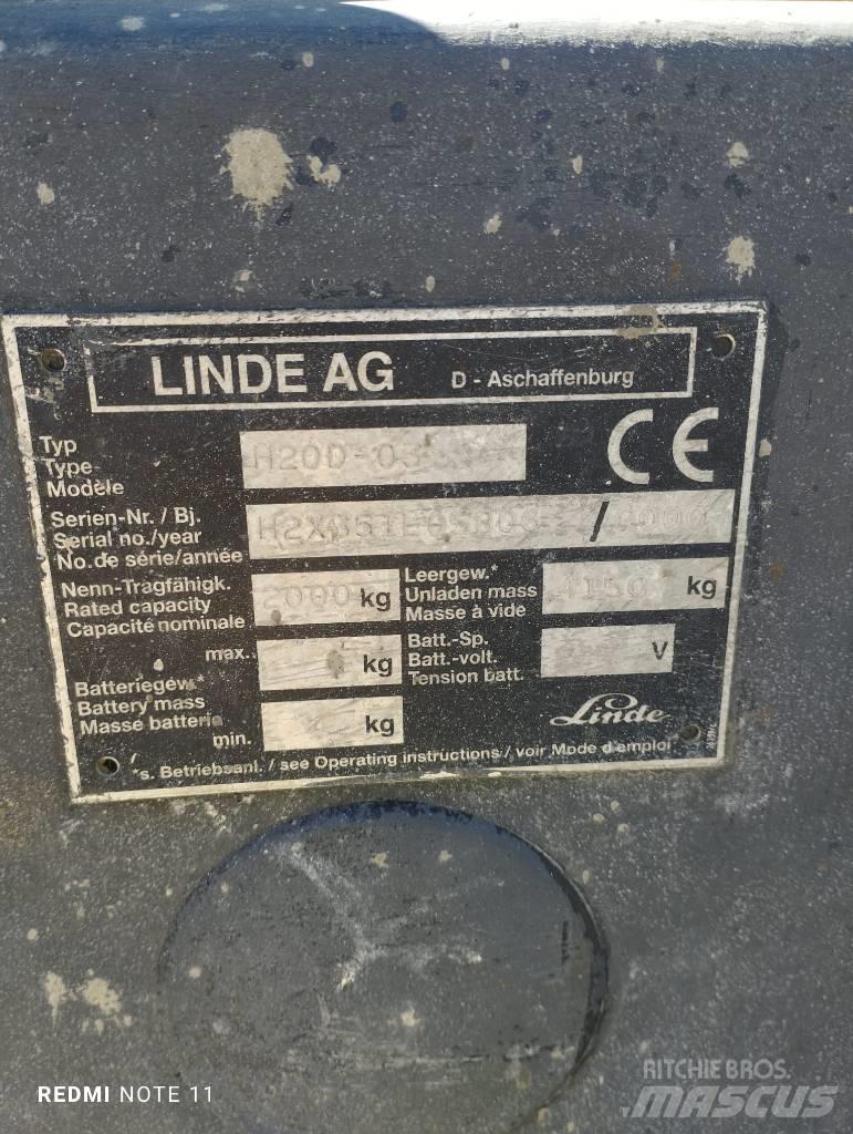 Linde H 20 D Diesel Trucker