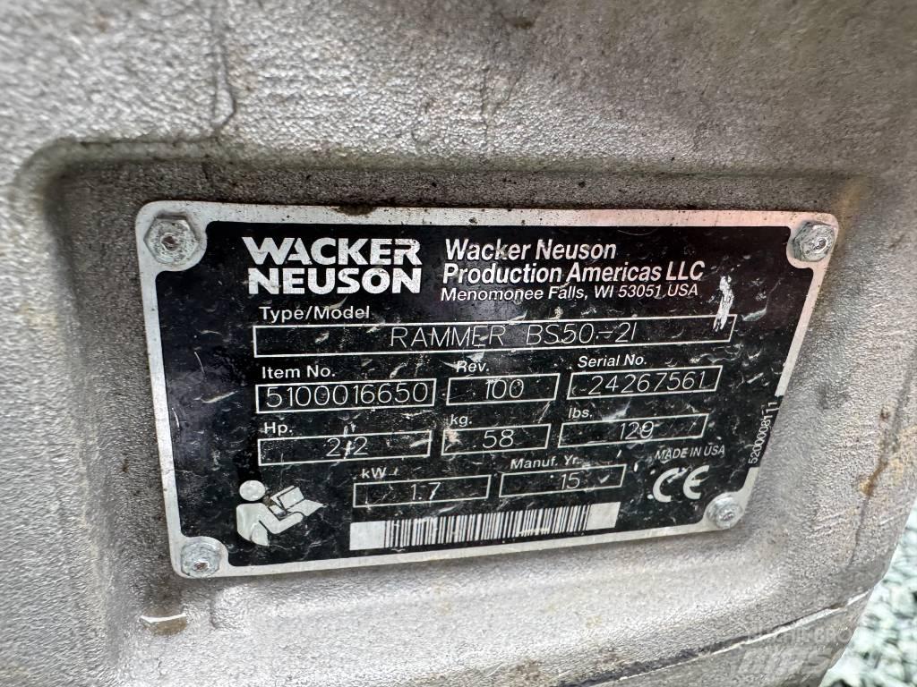 Wacker Neuson BS50-2 Stampere