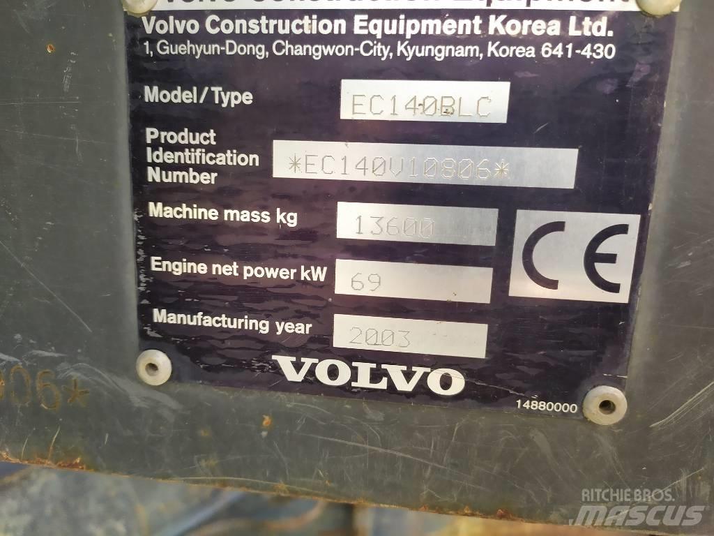 Volvo EC 140 B LC Beltegraver