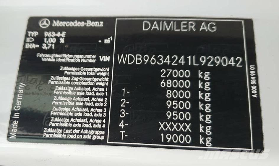 Mercedes-Benz Actros Trekkvogner