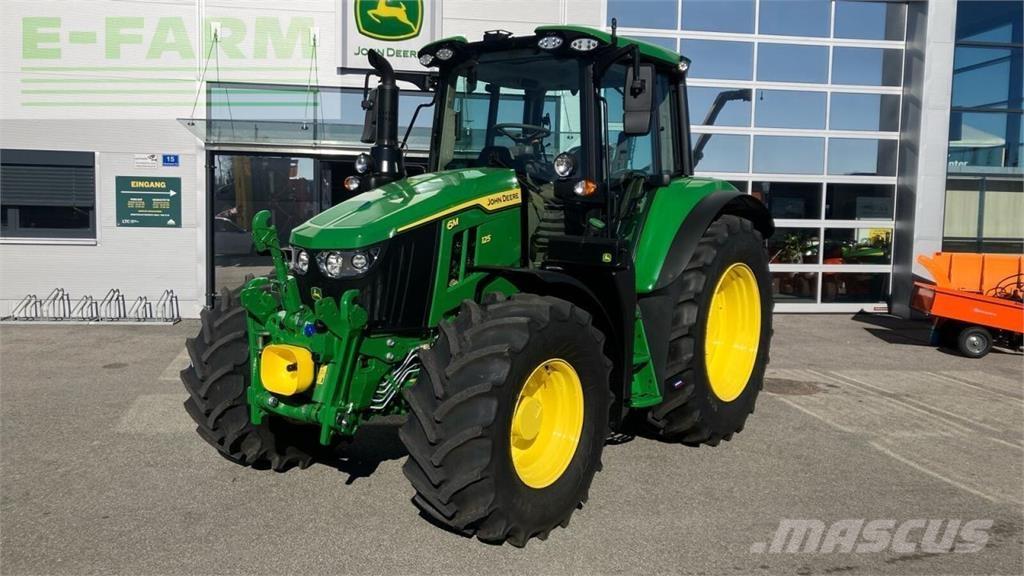 John Deere 6m 125 Traktorer