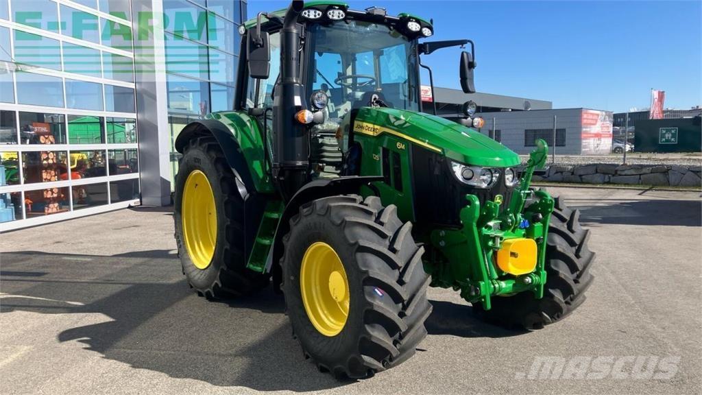 John Deere 6m 125 Traktorer