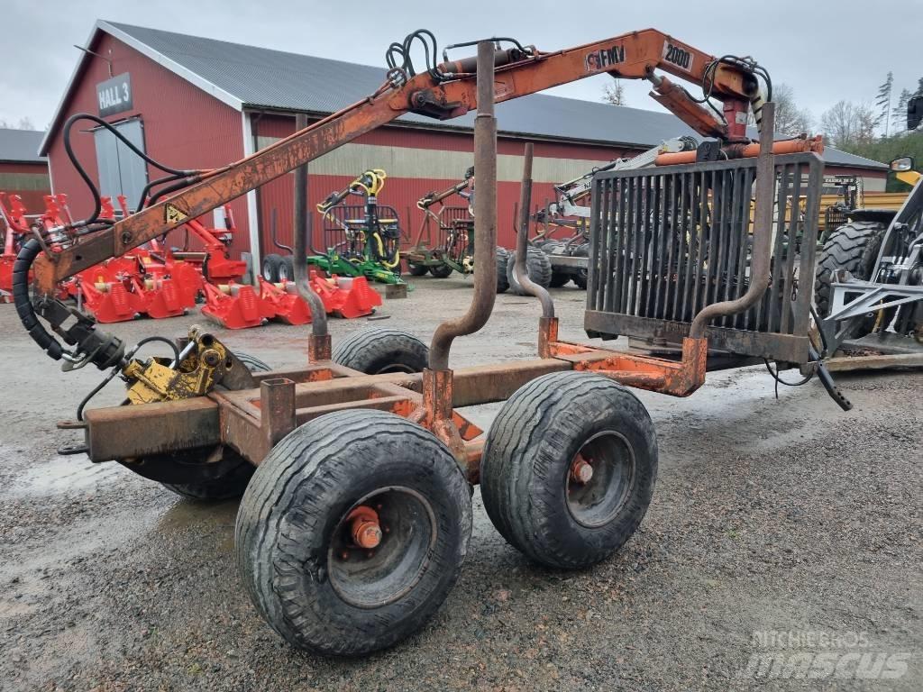 Moheda FMW2000 Tømmerhengere