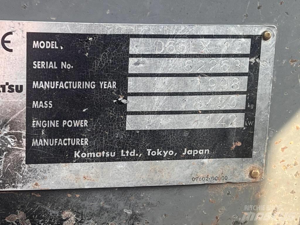 Komatsu D 65 EX-12 Dozere Beltegående