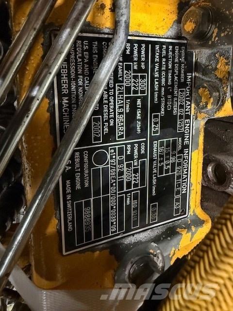 Liebherr D 926 TI-E Motorer