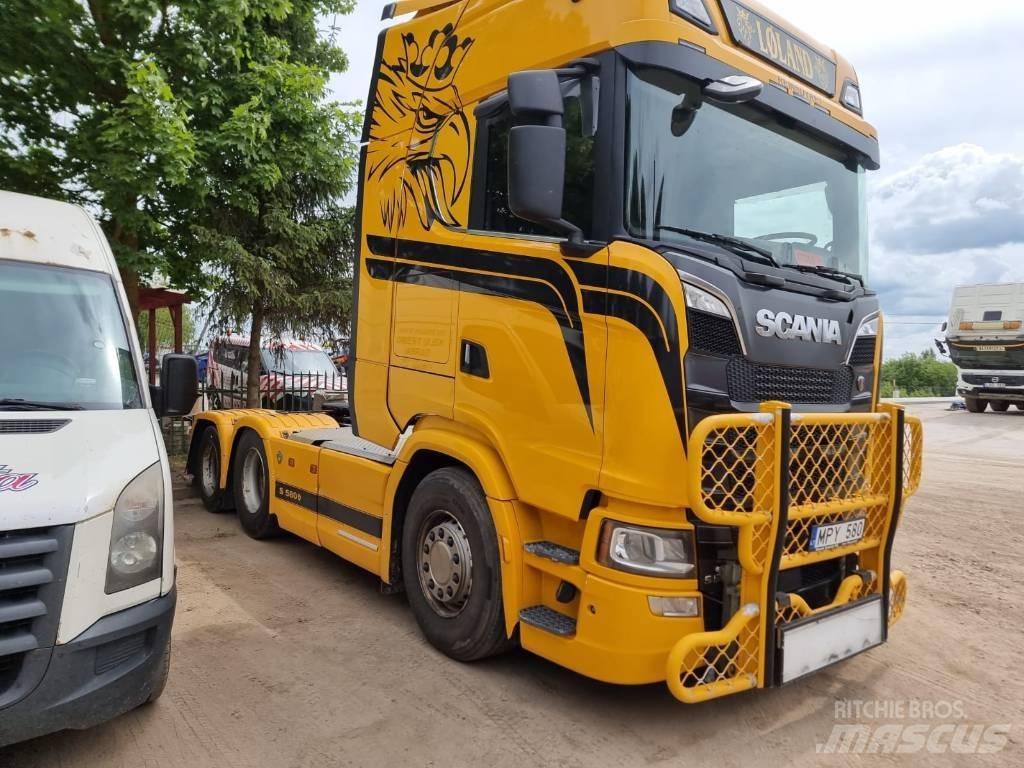 Scania S 580 6X2 Trekkvogner