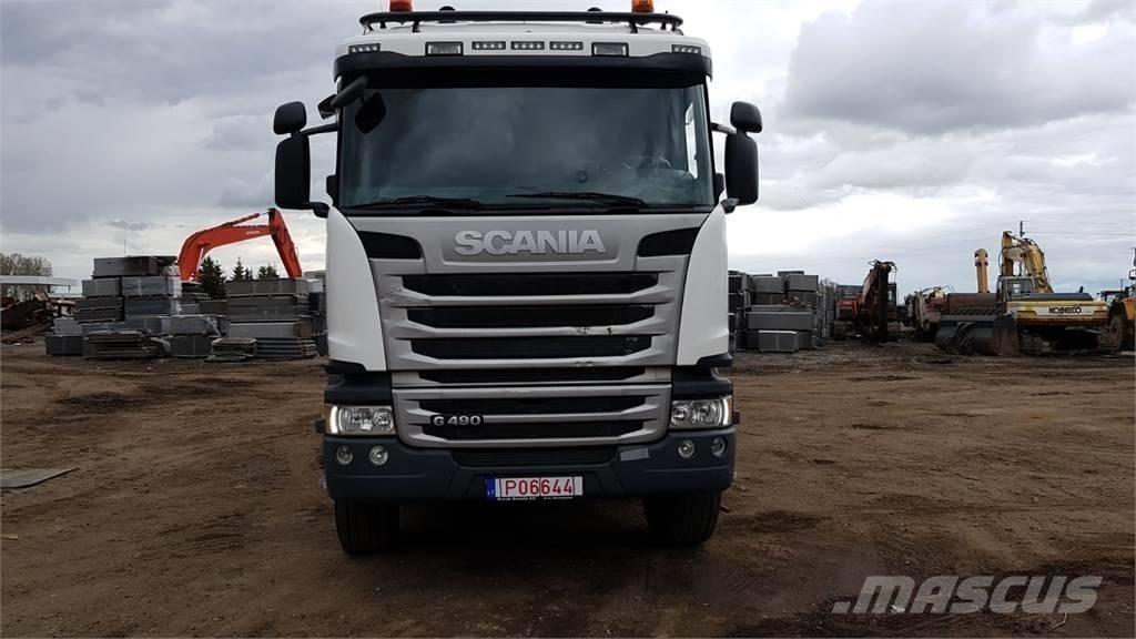 Scania G 490 Liftdumper biler