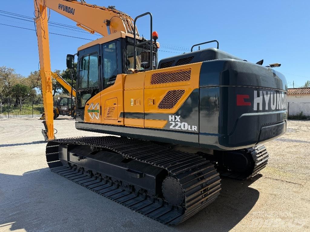 Hyundai HX220 LR Gravemaskiner med lang bom