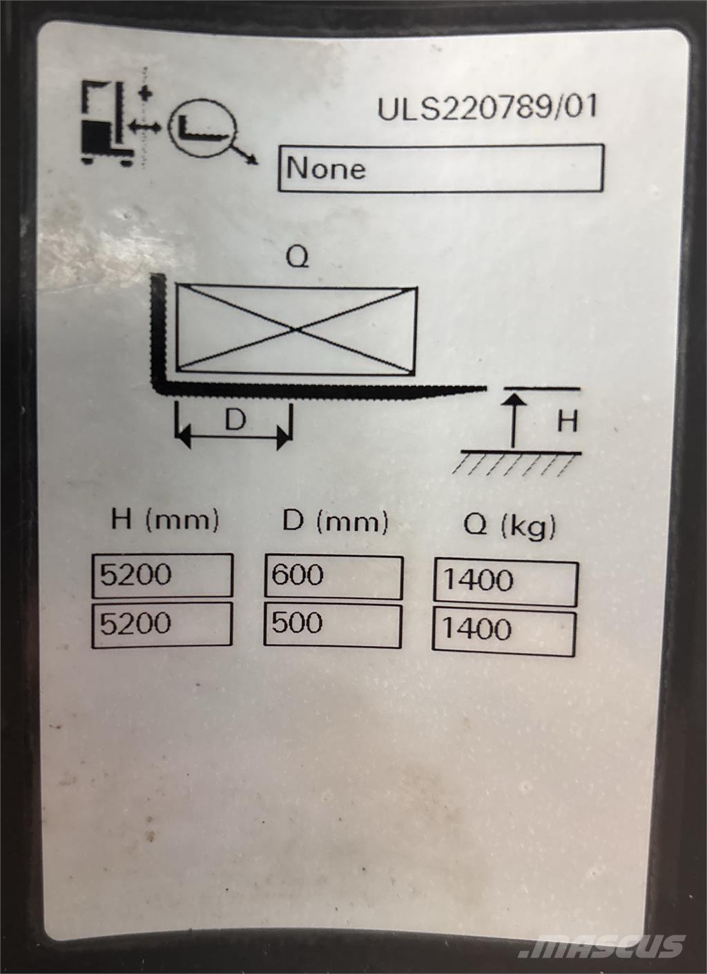 Atlet ULS140 Skyvemasttruck