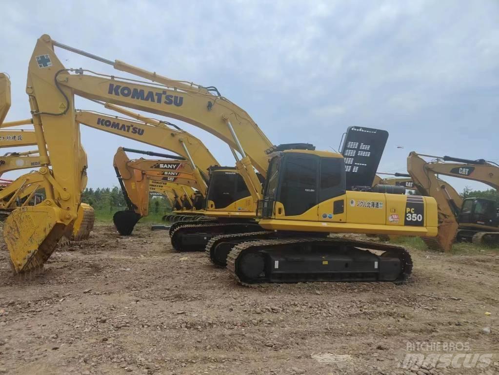 Komatsu PC350 Beltegraver