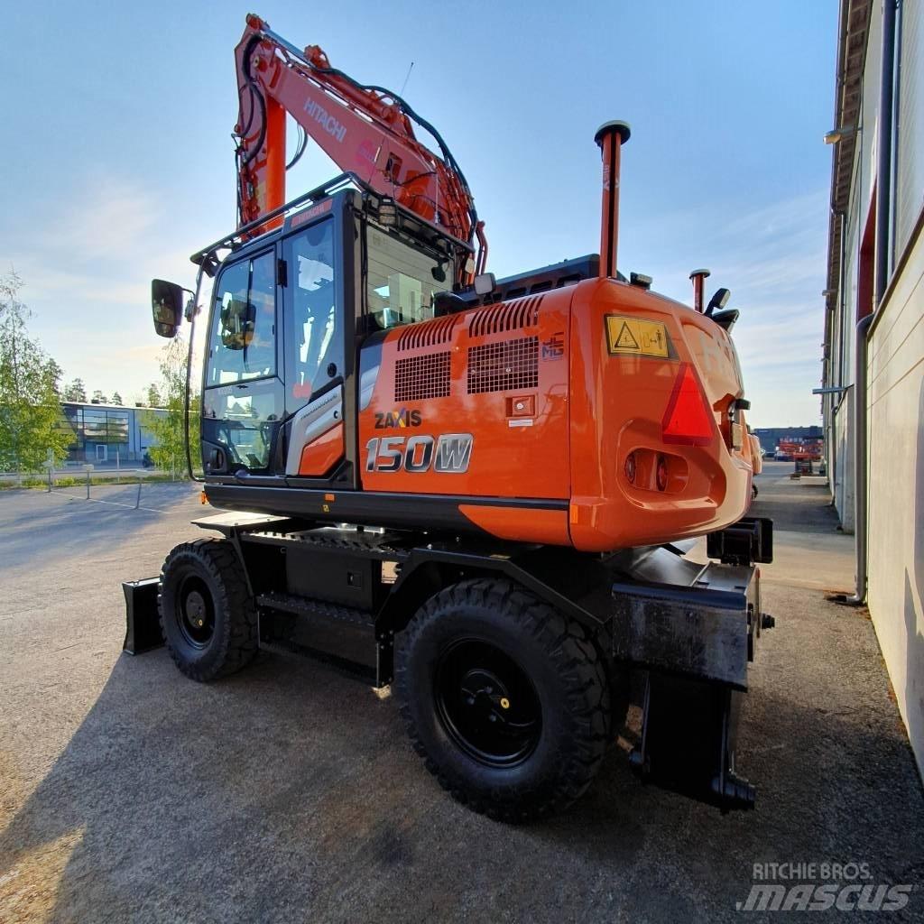 Hitachi ZX150W-7 Hjulgravere