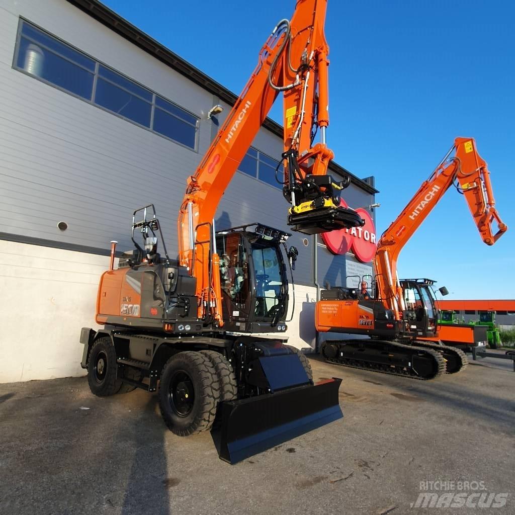 Hitachi ZX150W-7 Hjulgravere