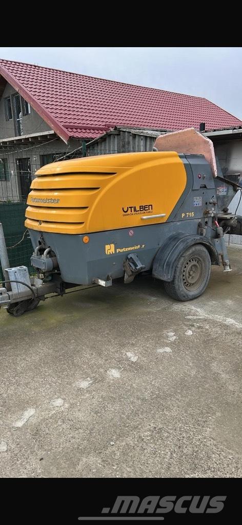 Putzmeister P 715 TD Betongpumpe biler