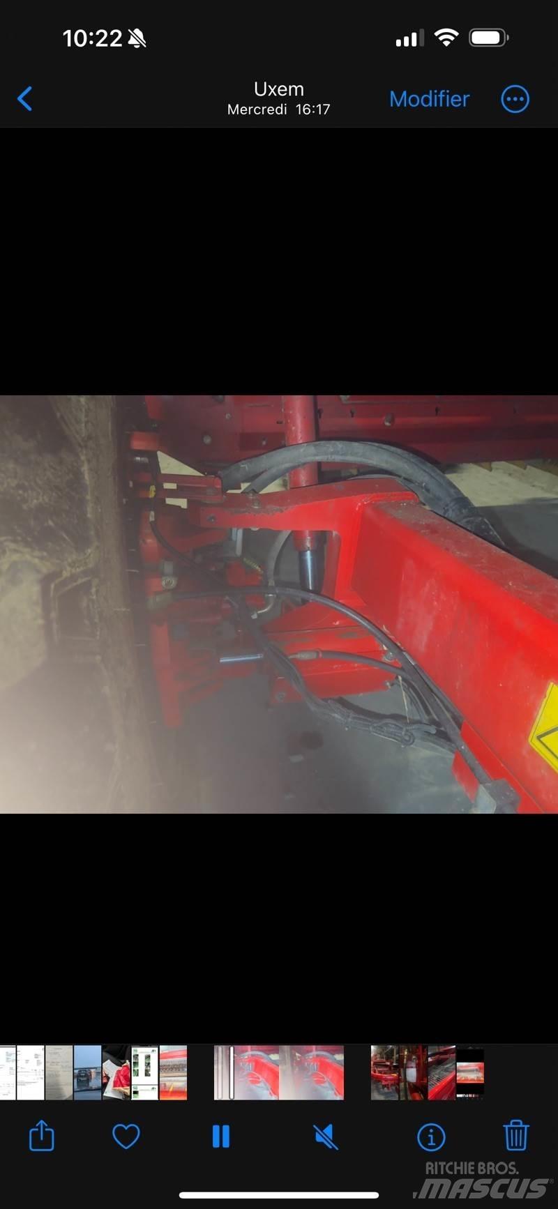 Grimme gt170 Løkopptaker