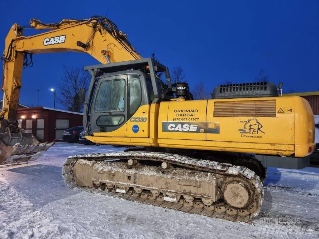 CASE CX 330 Demo Gravemaskiner for riving