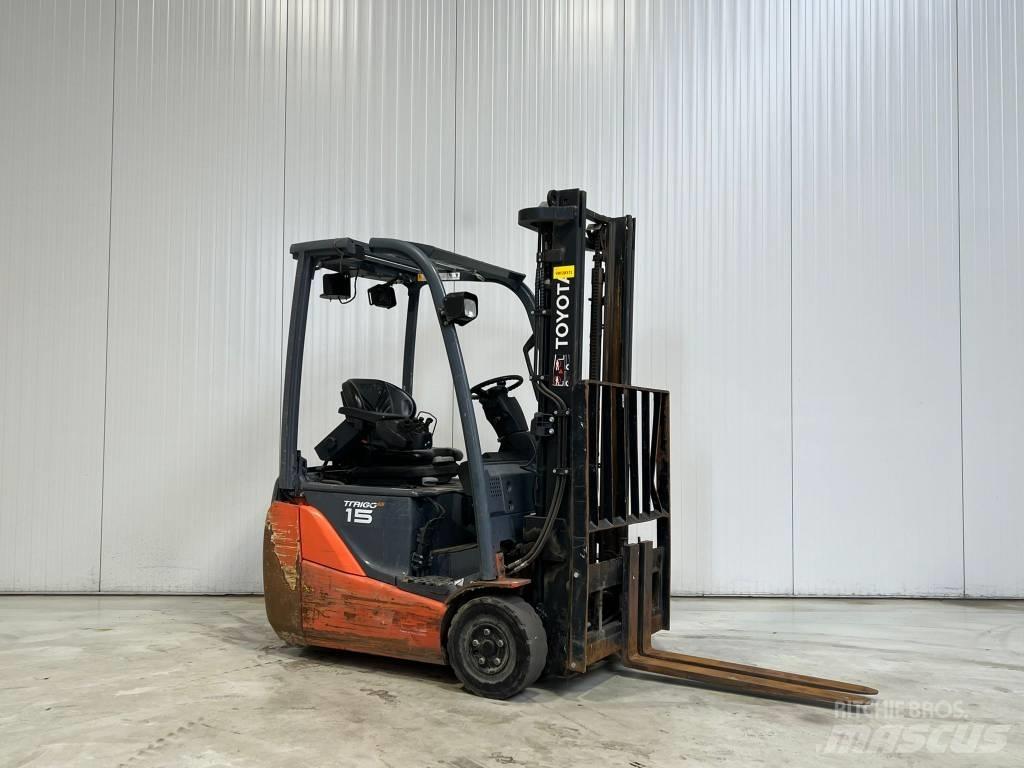 Toyota 8FBET15 Elektriske trucker