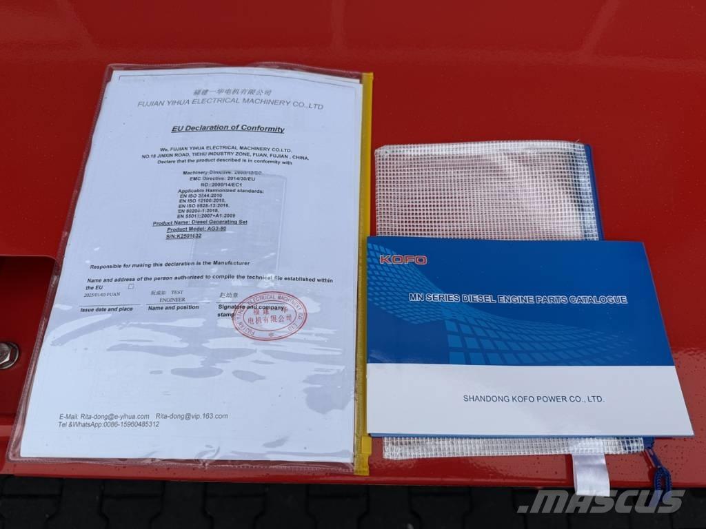 Ashita 80 kva Diesel Generatorer