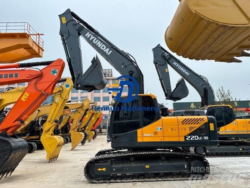 Hyundai R220LC-9S Beltegraver
