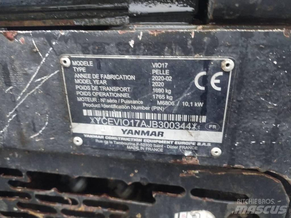 Yanmar Vio 17 U Minigravere <7t