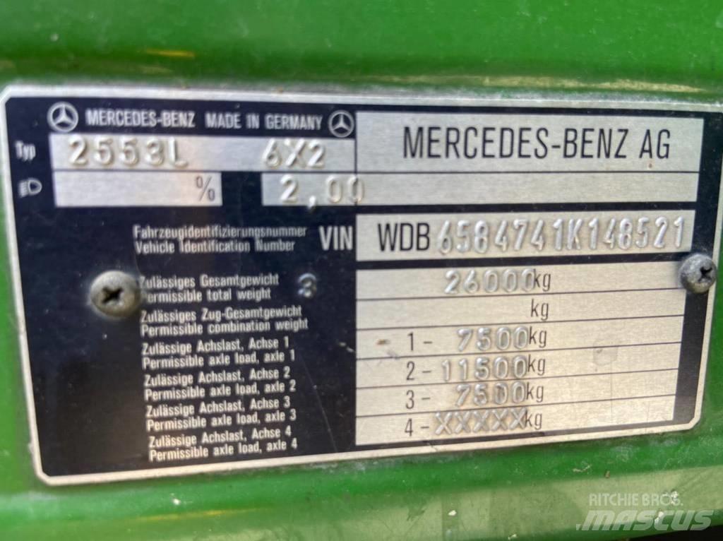 Mercedes-Benz 2553L Skapbiler Frys/kjøl/varme
