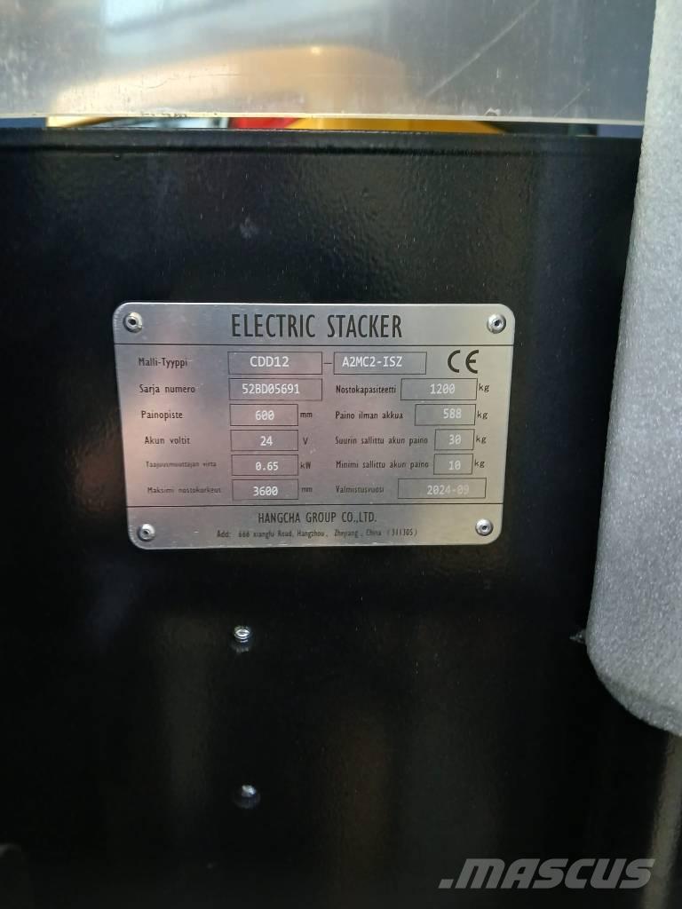 Hangcha CDD12 - LI-ION Ledestablere