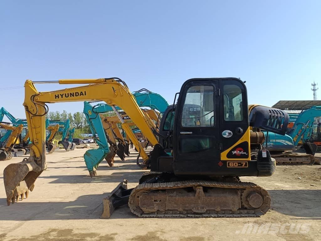 Hyundai Robex 60-7 Minigravere <7t
