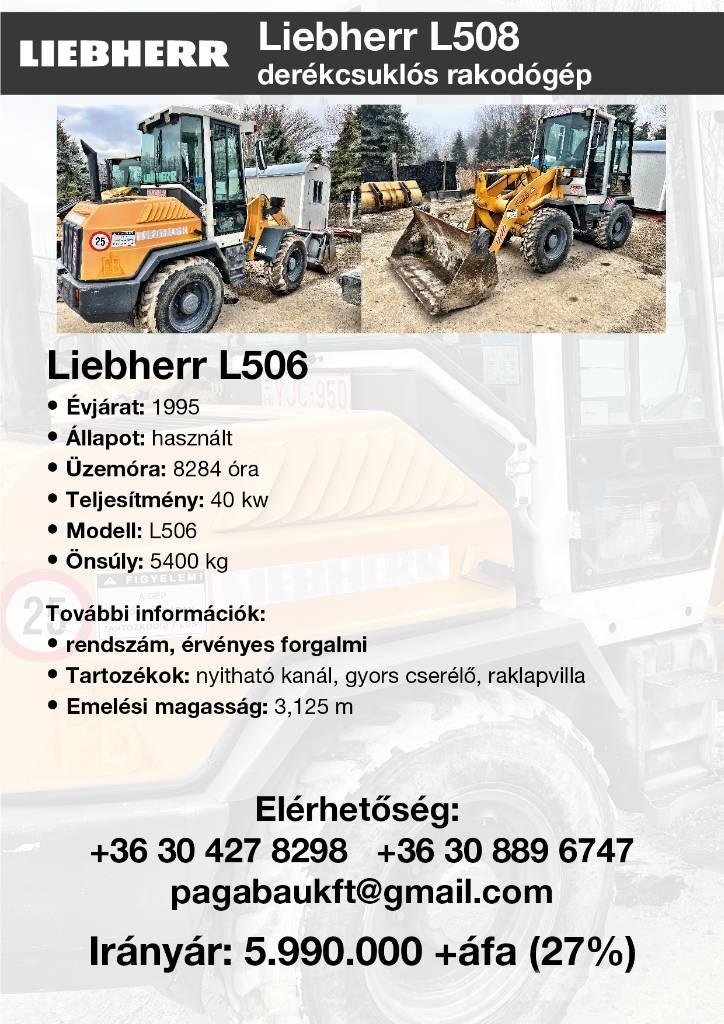 Liebherr L506 Hjullastere