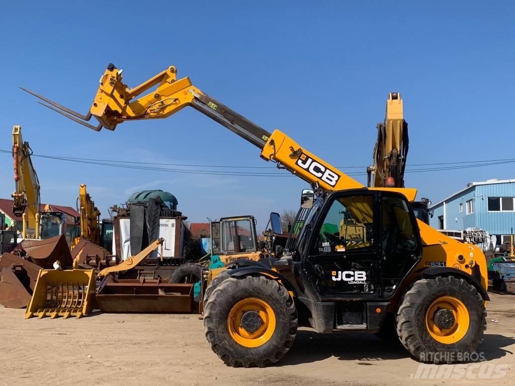 JCB 531-70 Teleskoplastere for Landbruk