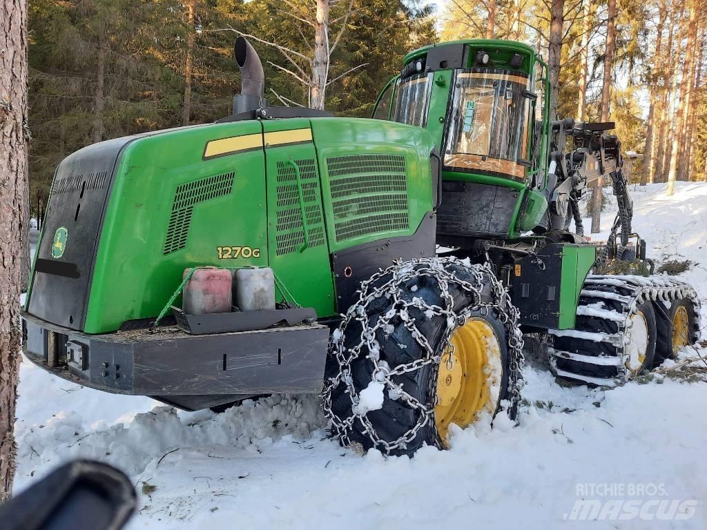 John Deere 1270G 6W Hogstmaskiner