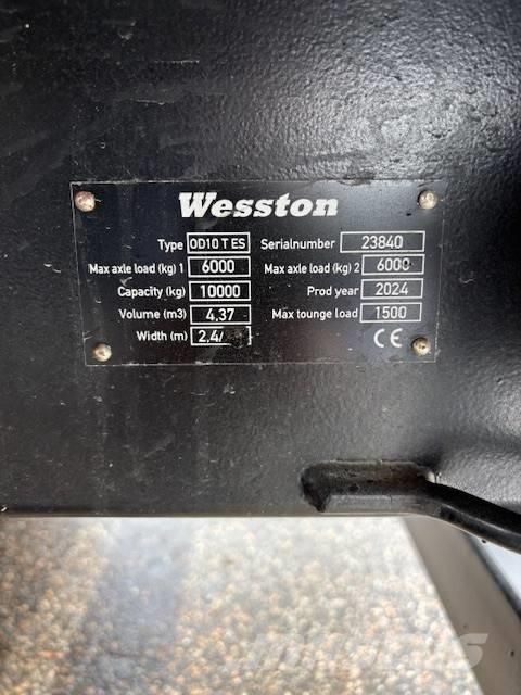  wesston Tippvagn Tipphengere