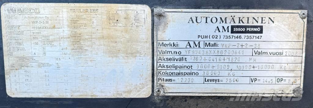 AM VKP-2+2-38 Vekselflak-henger