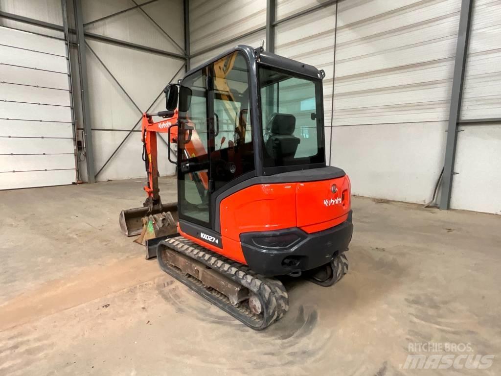 Kubota KX 027-4 Minigravere <7t