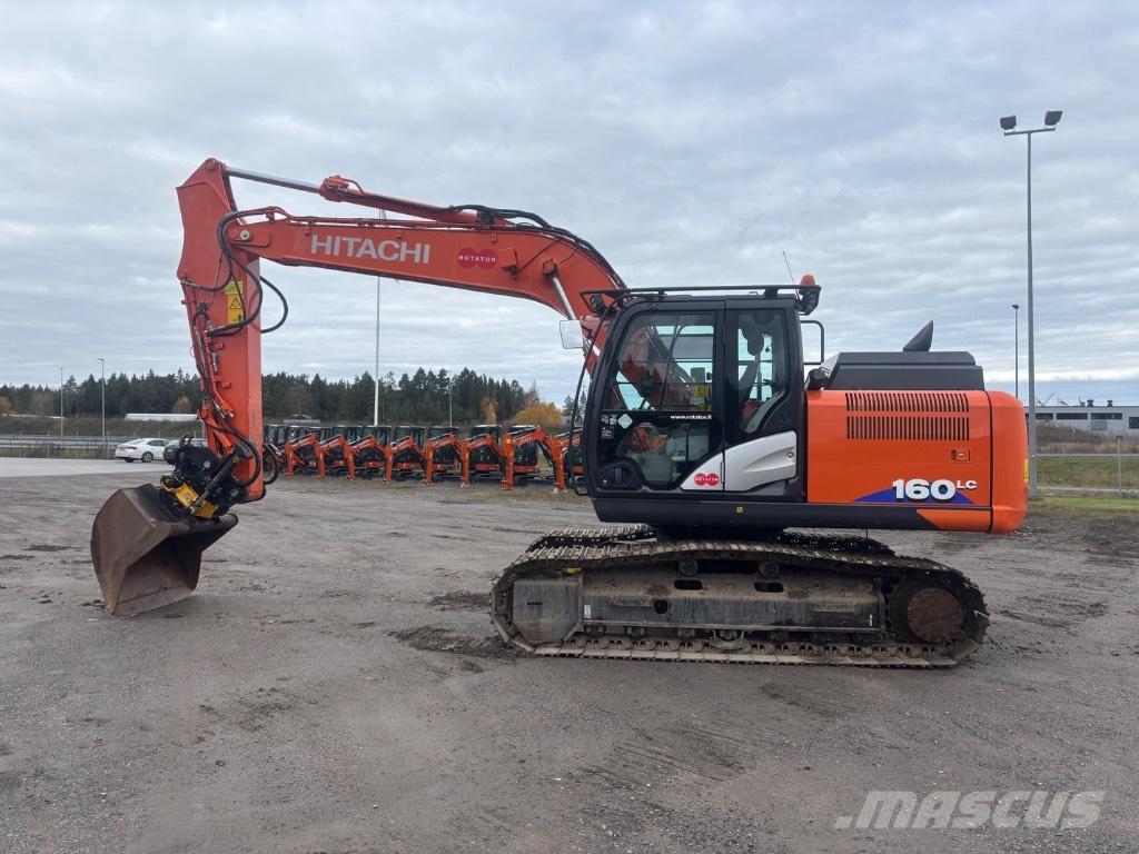 Hitachi ZX 160 LC-6 Beltegraver