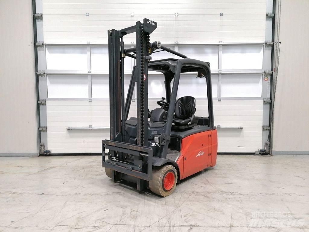 Linde E20L-01 Elektriske trucker