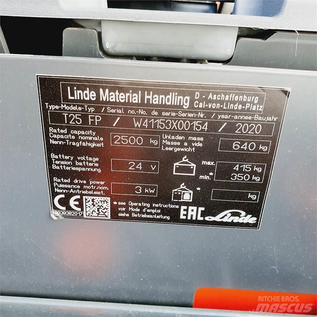 Linde T25FP Lavtløftende truck