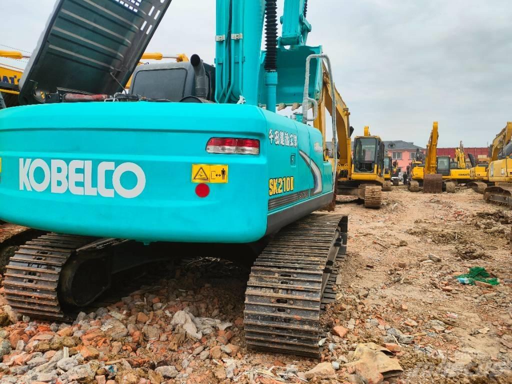 Kobelco SK 210 D Beltegraver