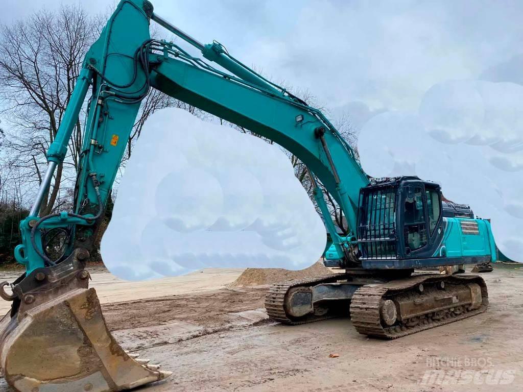 Kobelco SK350 NLC-10 Beltegraver