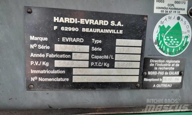 Evrard Alpha 2500 Selvdrevne sprøyter