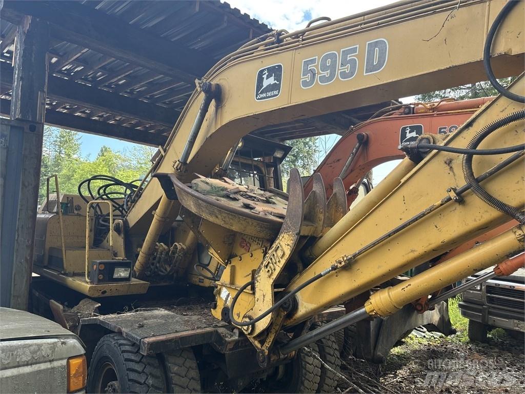 DEERE 595D Hjulgravere